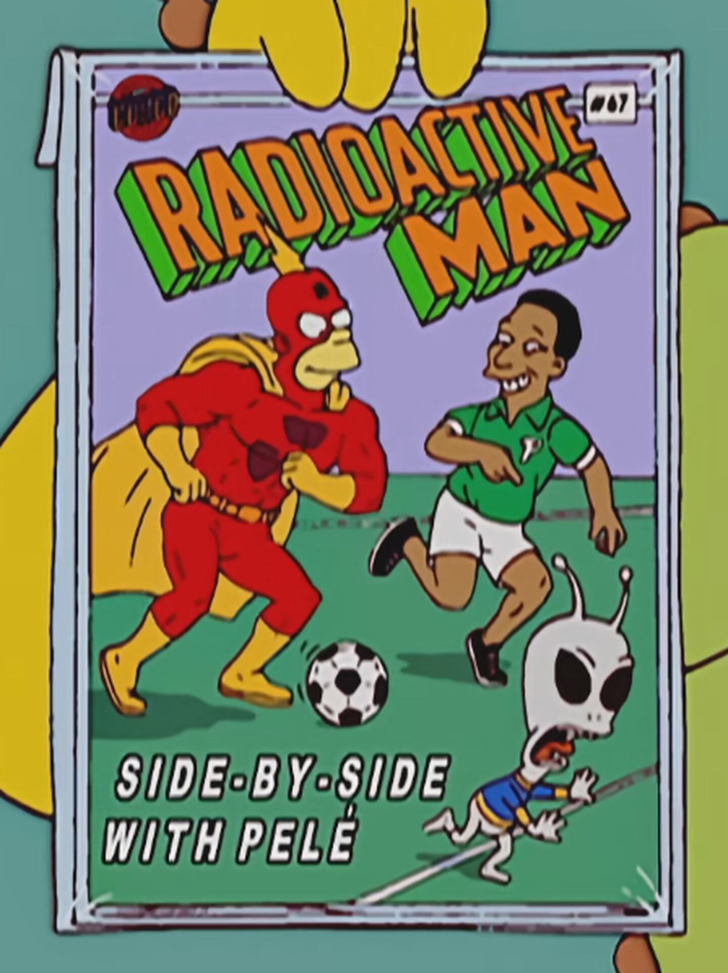 Pelé y el Hombre Radioactivo