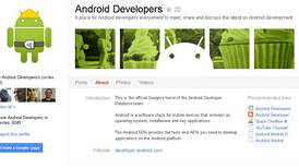 Un perfil en Google+ para los desarrolladores Android