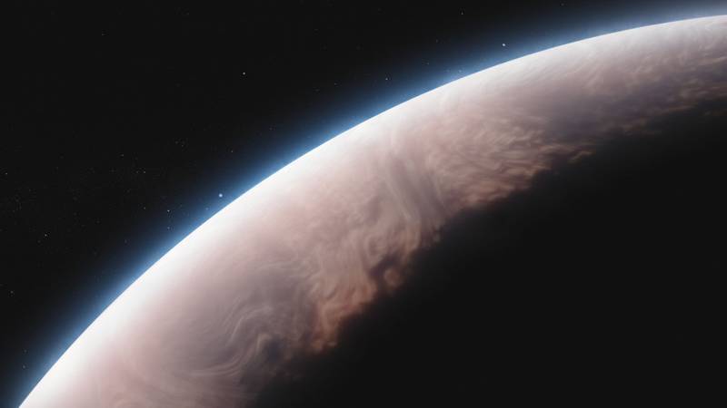 Un grupo de investigadores aprovechan el poder del Telescopio Espacial James Webb para determinar que el exoplaneta WASP-17b tiene un cielo de cuarzo.