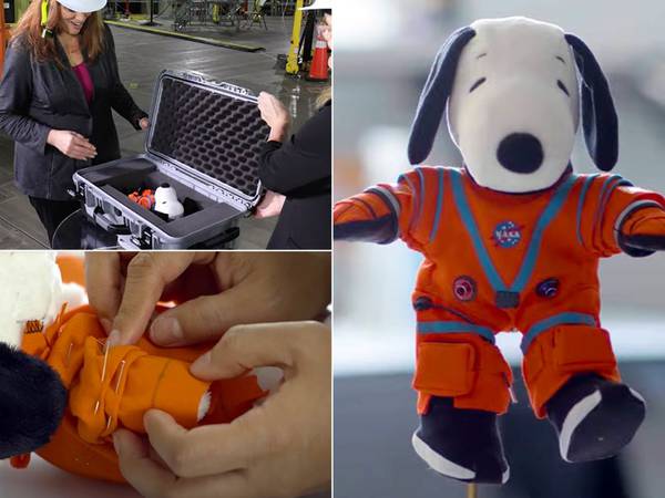 Snoopy se unirá a la misión lunar Artemis I de la NASA con un traje especial
