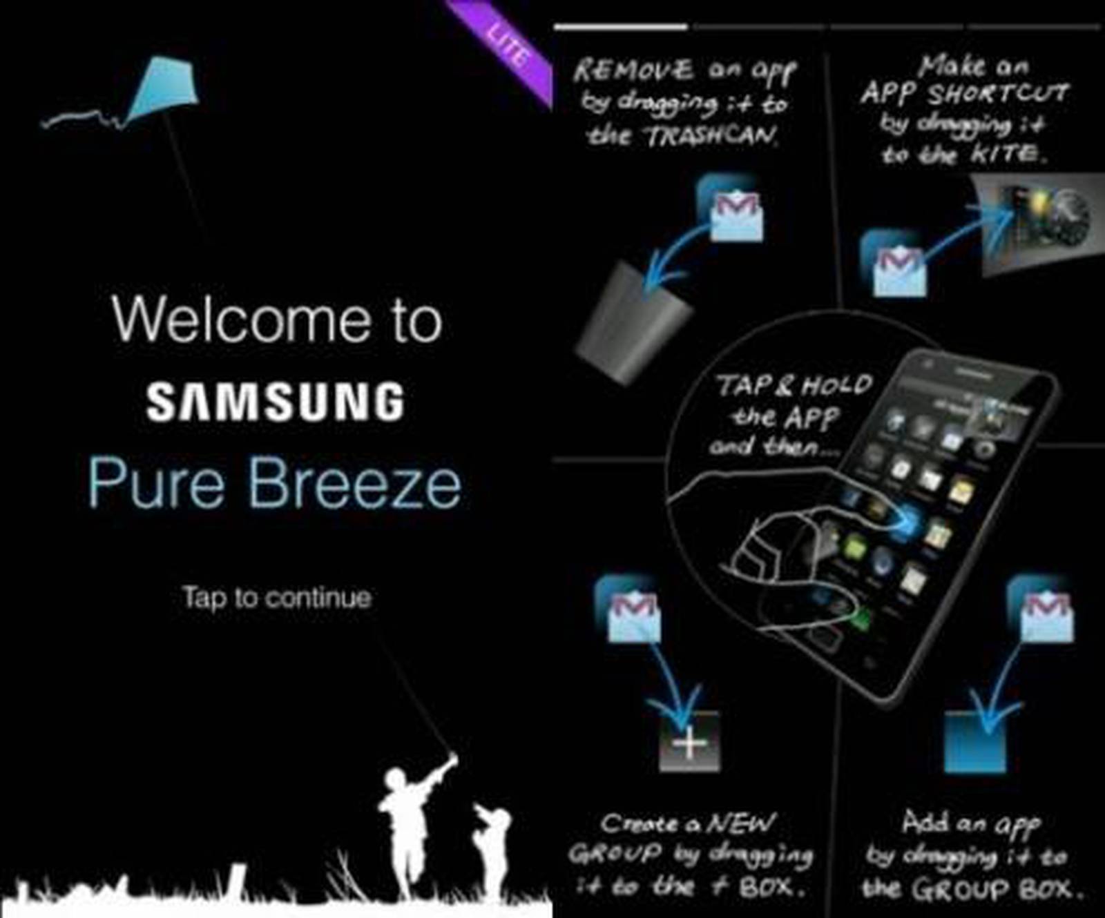 Pure Breeze: Nueva interfaz de usuario para Android desarrollada por Samsung