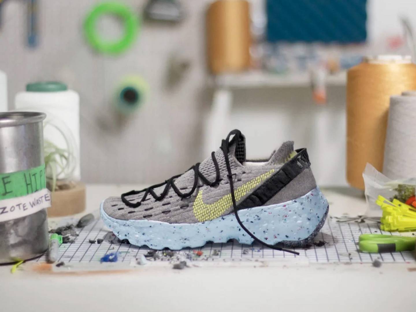 Space Hippie: Nike nos cuenta cómo utilizan para hacer más zapatillas