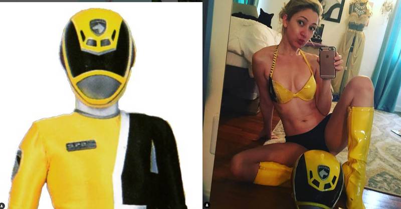 Monica May, Power Ranger amarillo