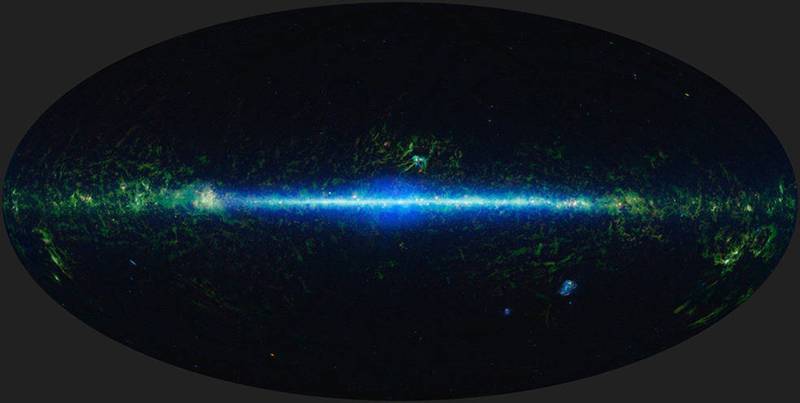 Imagen captada por la Misión NEOWISE de la NASA