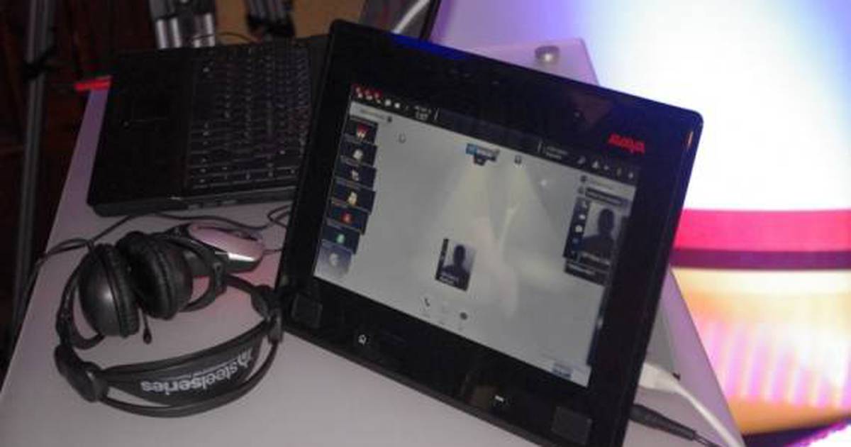 Avaya presenta la tablet Flare, en Chile