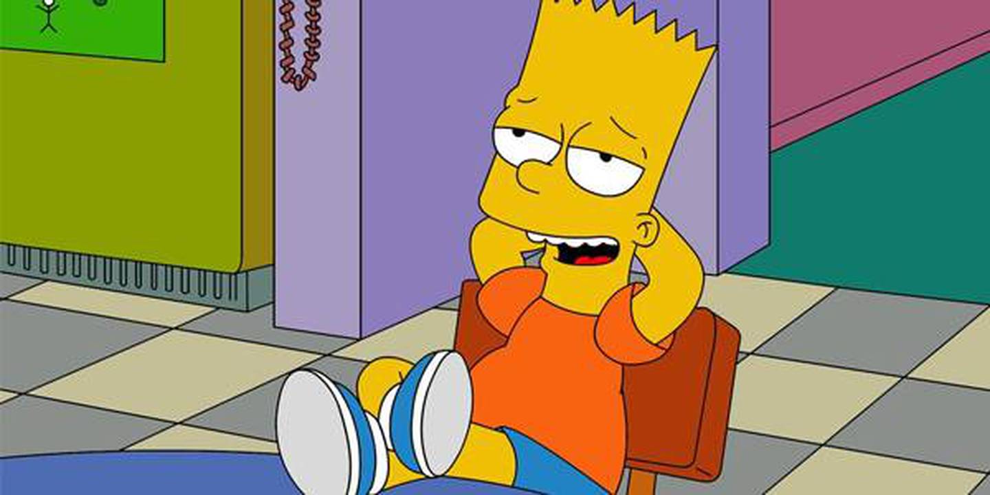 Los Simpson Bart.