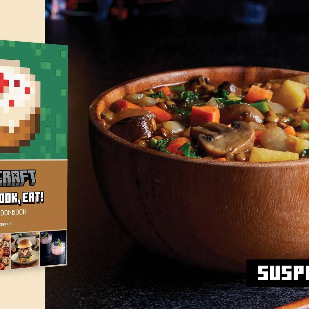 Ya puedes pedir el libro de recetas de cocina oficial de Minecraft