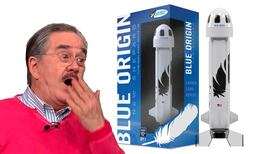 Blue Origin: la réplica oficial del cohete de Jeff Bezos parece otra cosa