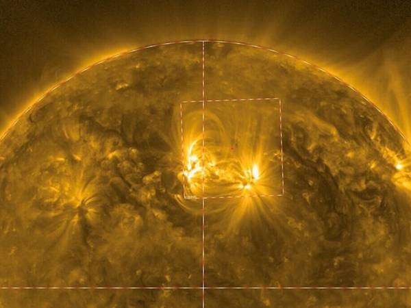 ¿Qué es el erizo? Una región situada en la corona del Sol detectada por el Solar Orbiter de la ESA