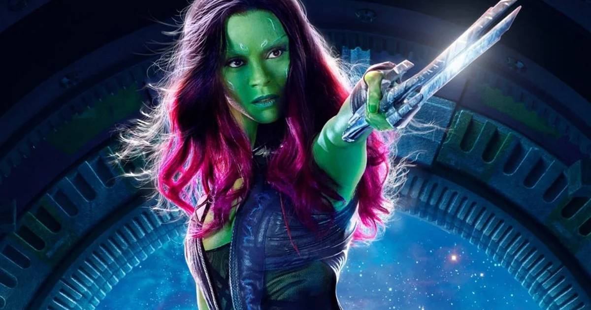 Gamora will take you into space in this enchanting Guardians of the Galaxy bodypaint – FayerWayer cosplay