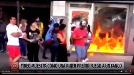 Insólita polémica: ¿TVN usa imagen de redes sociales que exacerba llama en fuego frente a un Banco Estado?