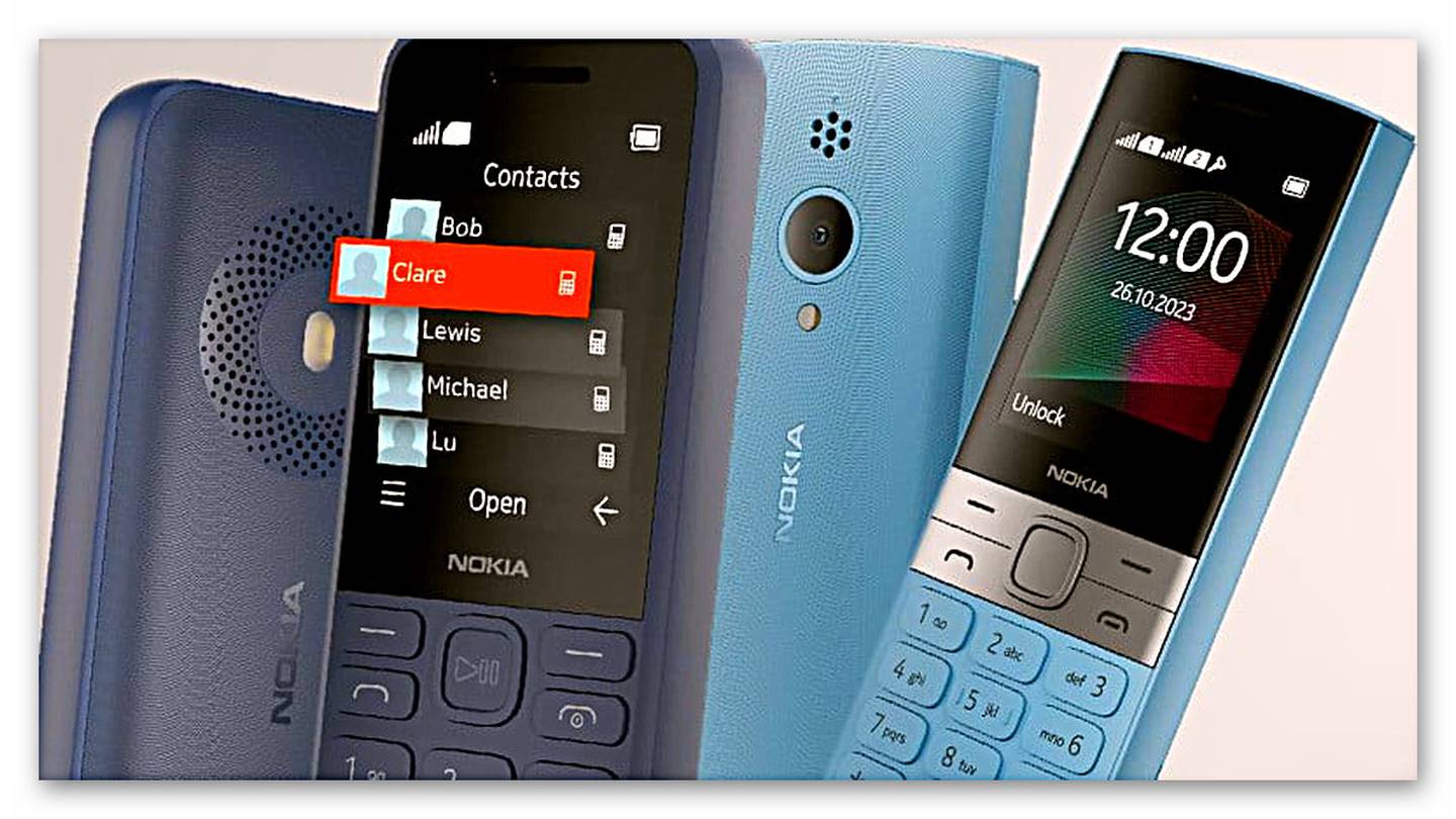 Regresaron los teléfonos móviles con botones. Así son el Nokia 130 y Nokia 150. Dos joyas retro para un perfil muy específico de usuarios.