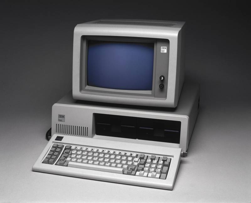 Así era la IBM 5150, presentada el 12 de agosto de 1981.