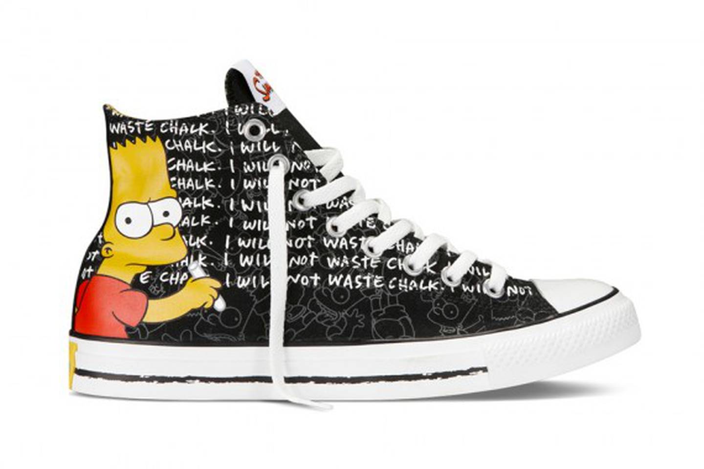 The Simpsons x Chuck Taylor All Star Collection, the Converse of the favorite Springfield family – FayerWayer