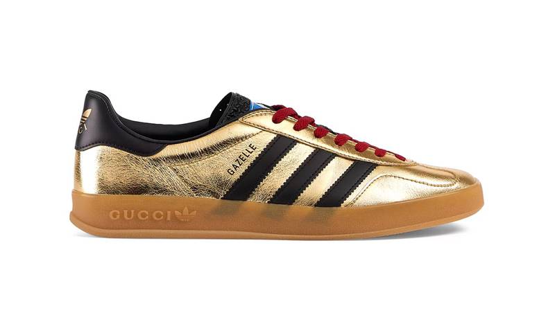 Gucci x Adidas Gazelle, lujo al fútbol: el precio prohibitivo de estas zapatillas dejará asombrado –