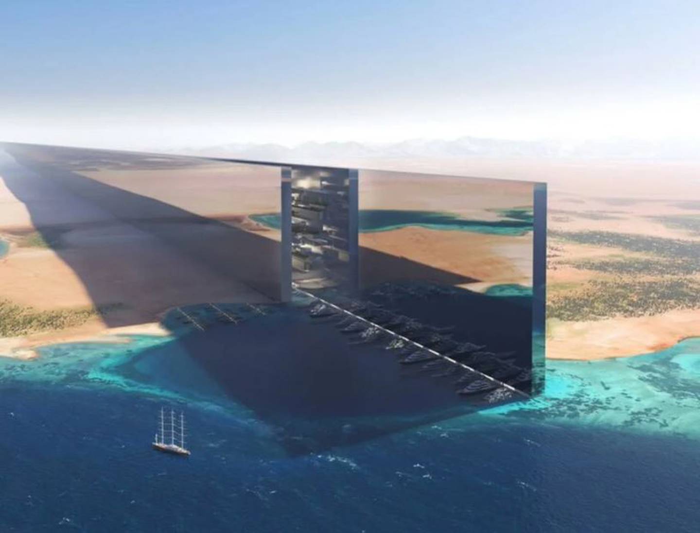La megaciudad futurista de Arabia Saudí