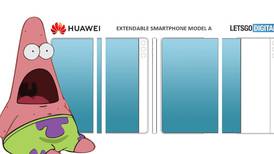 Huawei patentó un smartphone con pantalla que se desliza y hay que verlo para creerlo
