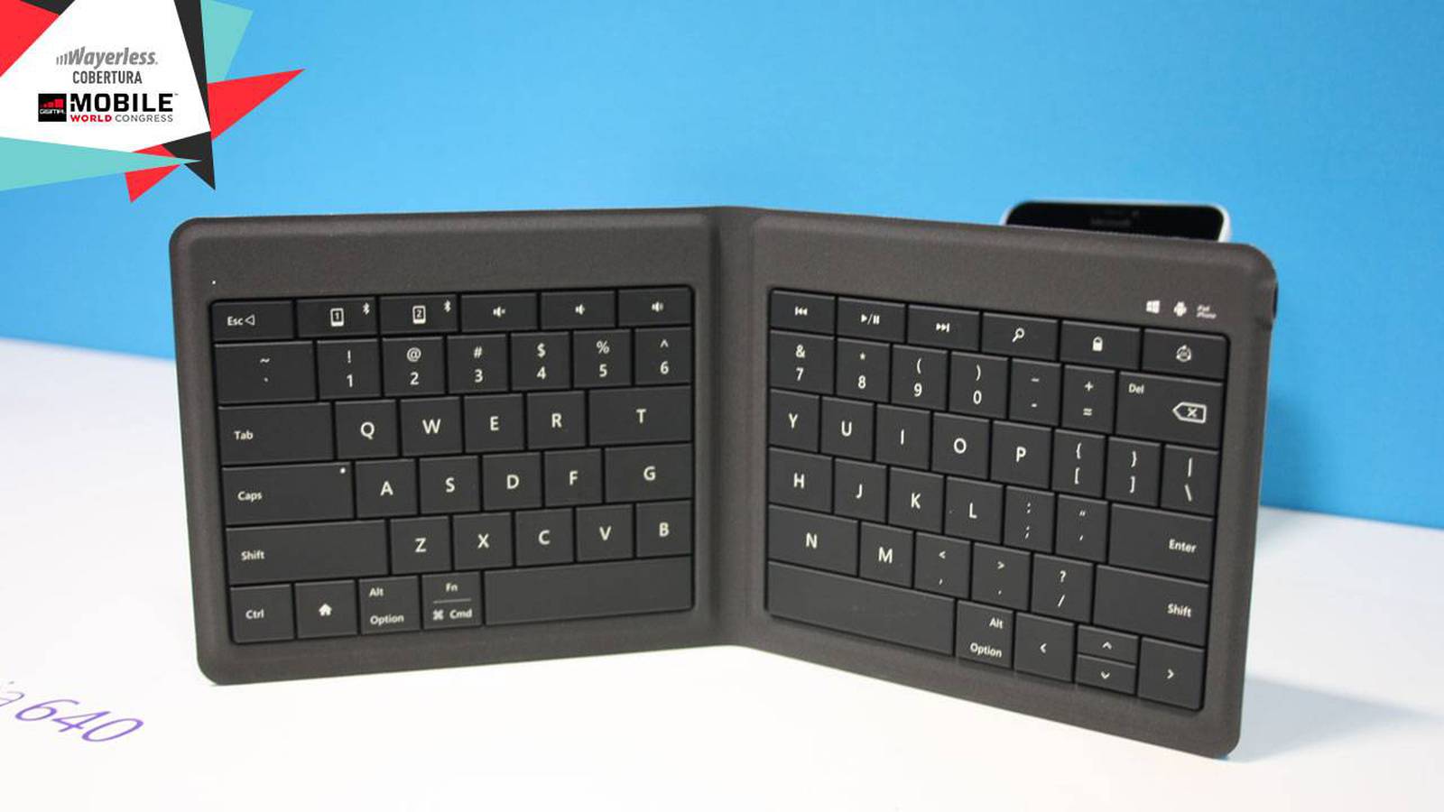 Microsoft en el #MWC15: desde su teclado plegable hasta los nuevos Lumia [Video]