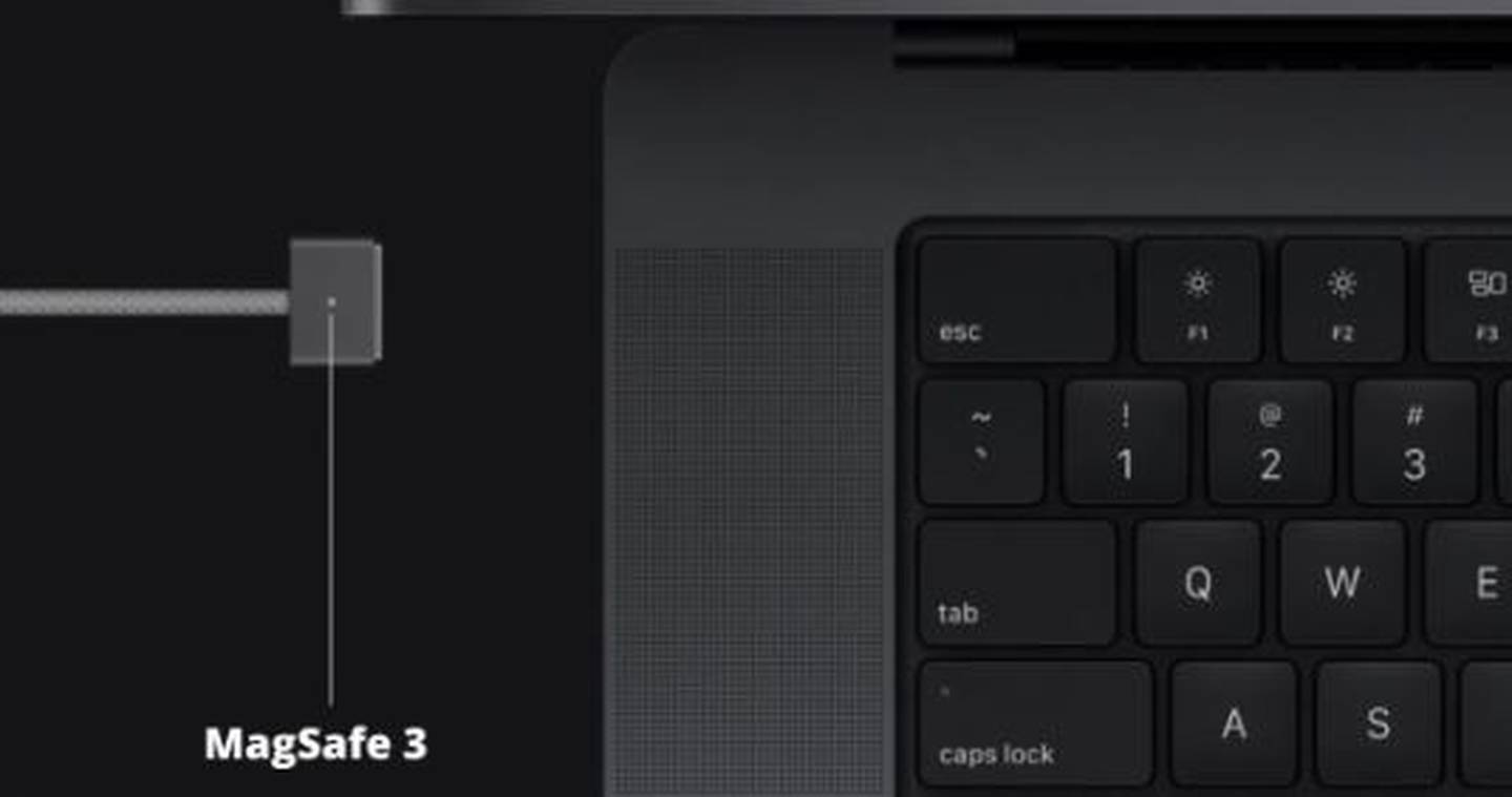 MagSafe hara juego con el color de la MacBook Pro