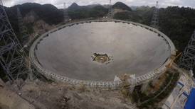 China inaugurará un telescopio casi el doble de grande que el de Arecibo