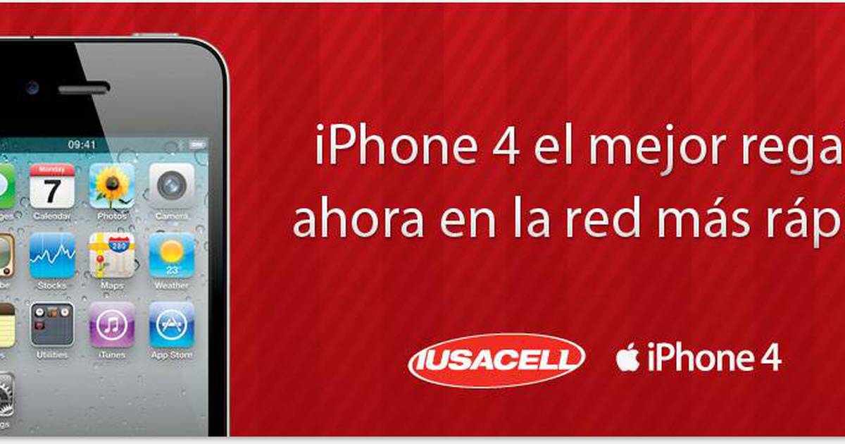 iPhone 4 también con Iusacell