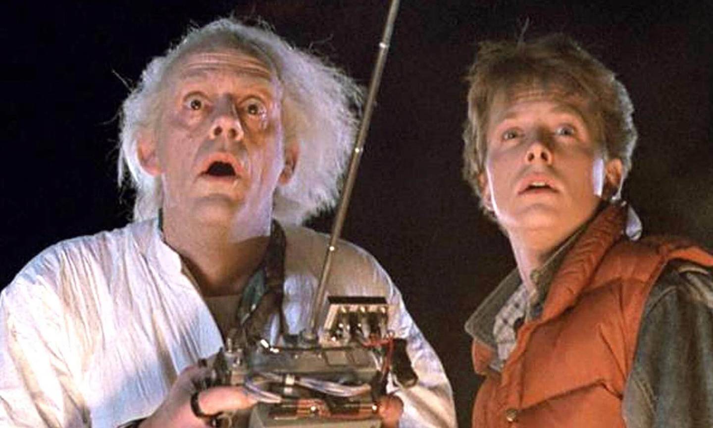 Doutor Brown e Marty McFly