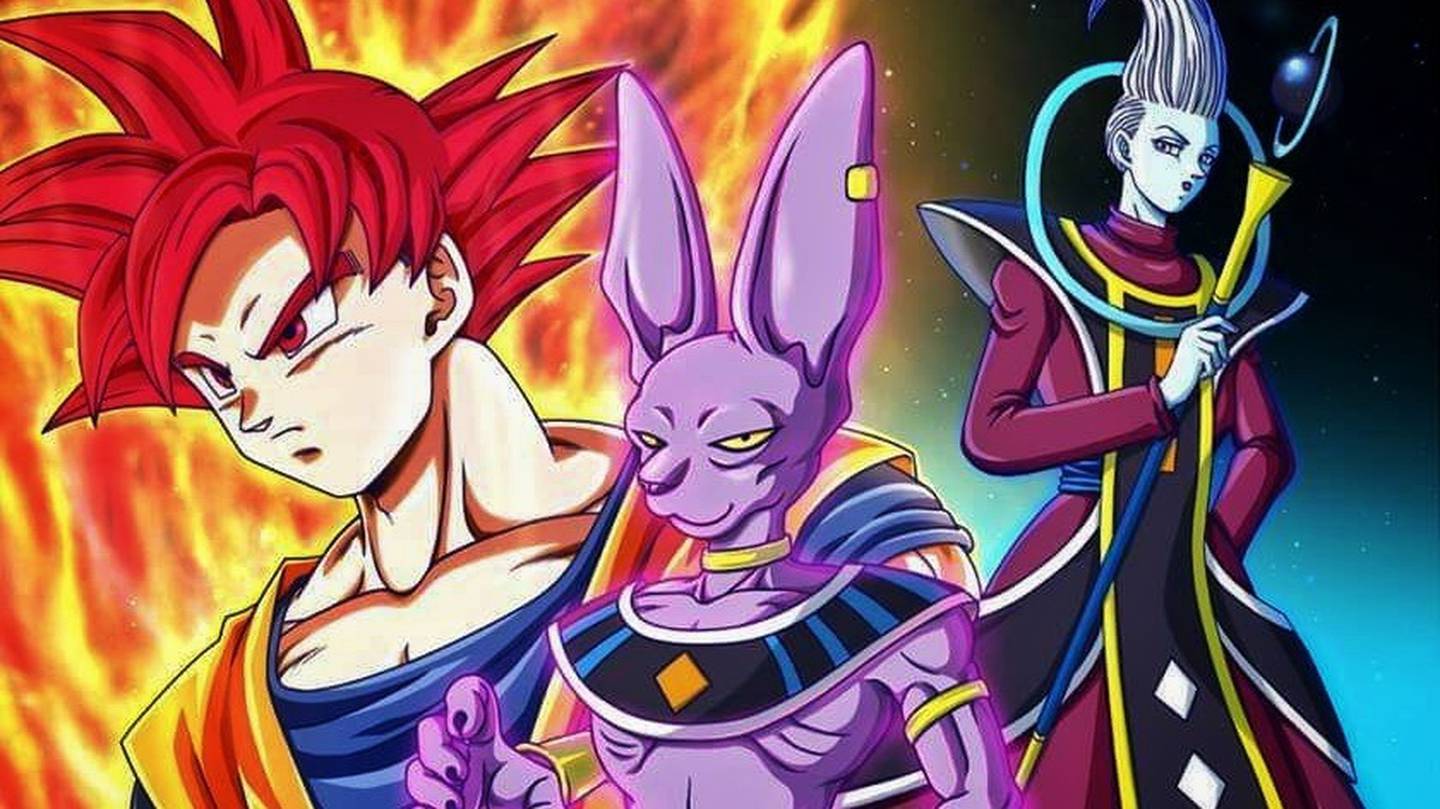 Goku, Beerus and Whis Dragon Ball Super