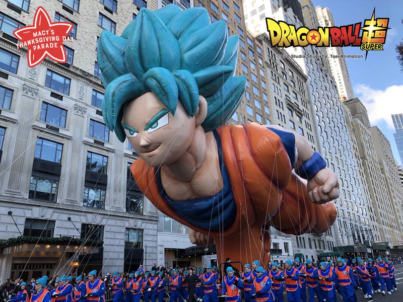 Dragon Ball Super y Gokú formarán parte del Desfile de Acción de Gracias  con este genial globo inflable – FayerWayer