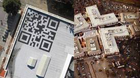 Facebook pinta código QR de 13 metros en el techo de sus nuevas oficinas