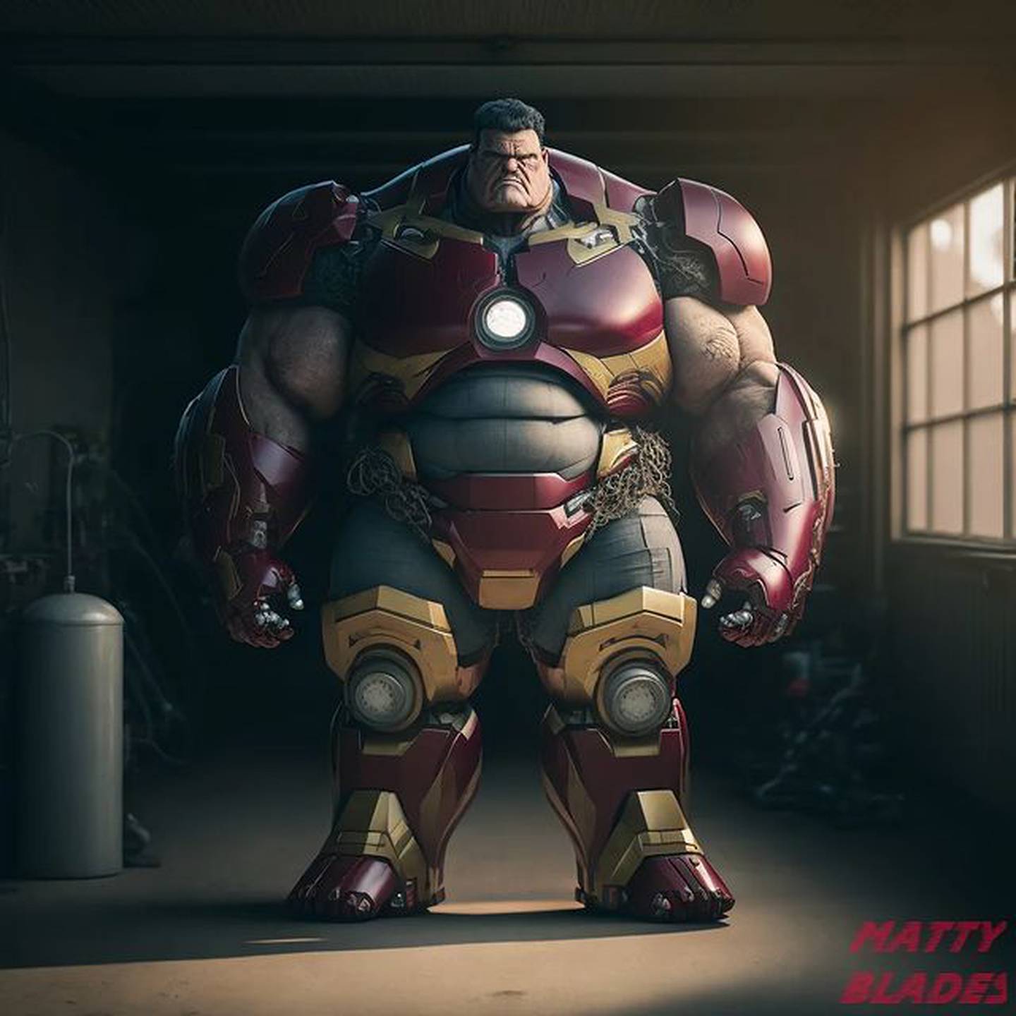 Iron Man Size (Matty Blades)