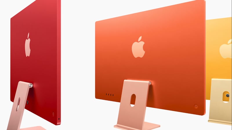 iMac 2021: Apple nos vuela la cabeza con muchos colores