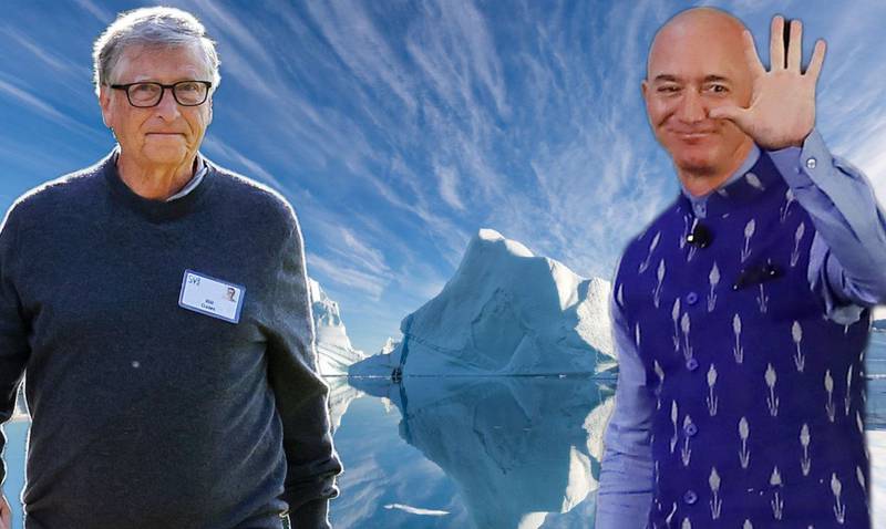 Una empresa con inversiones de Bill Gates, Jeff Bezos y otros multimillonarios buscan minerales en Groenlandia.