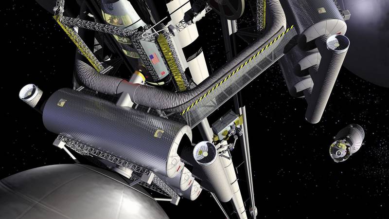 The Spaceline: Así es la peligrosa propuesta de crear un elevador para viajar a la Luna