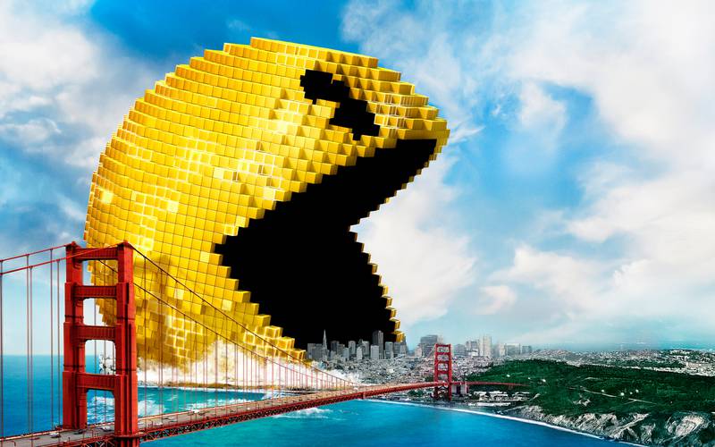 Imagen de Pac-Man en Pixels.