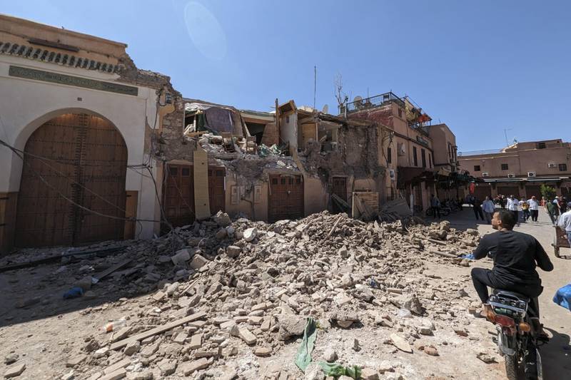 Terremoto en Marruecos deja más de 1000 muertos.