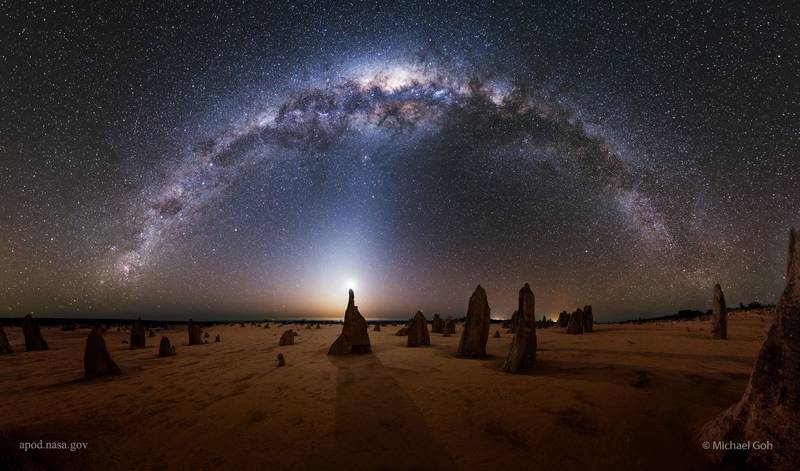 Vía Láctea desde Australia