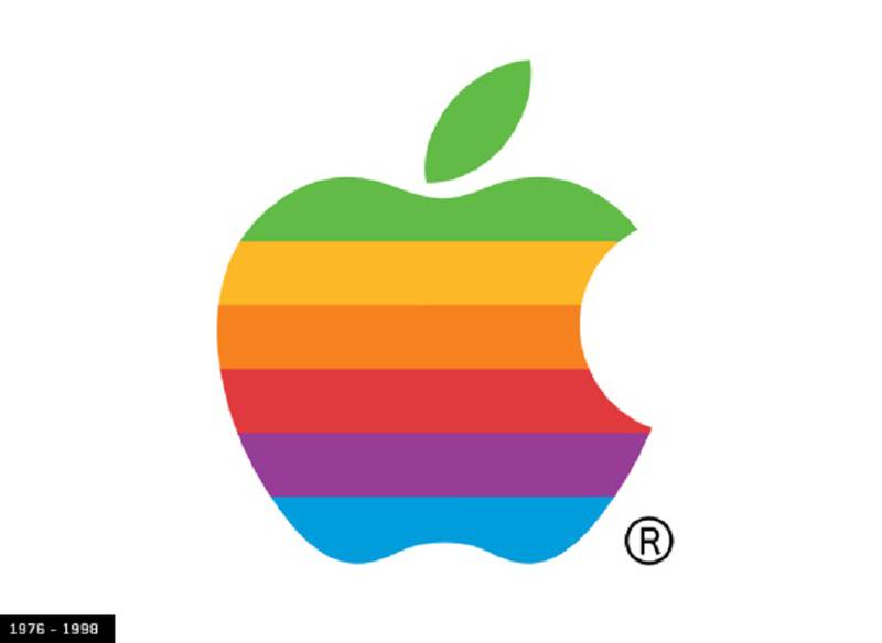 Viejo Logo de Apple