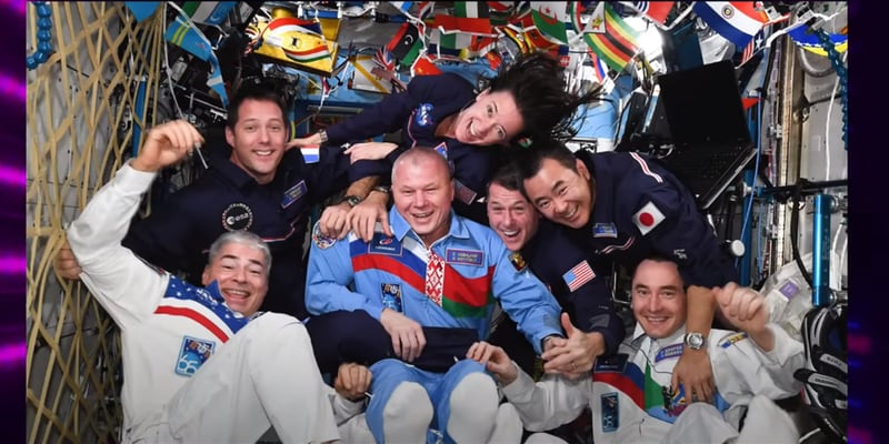 Tokio 2020: astronautas organizan Olimpiadas Espaciales en la ISS