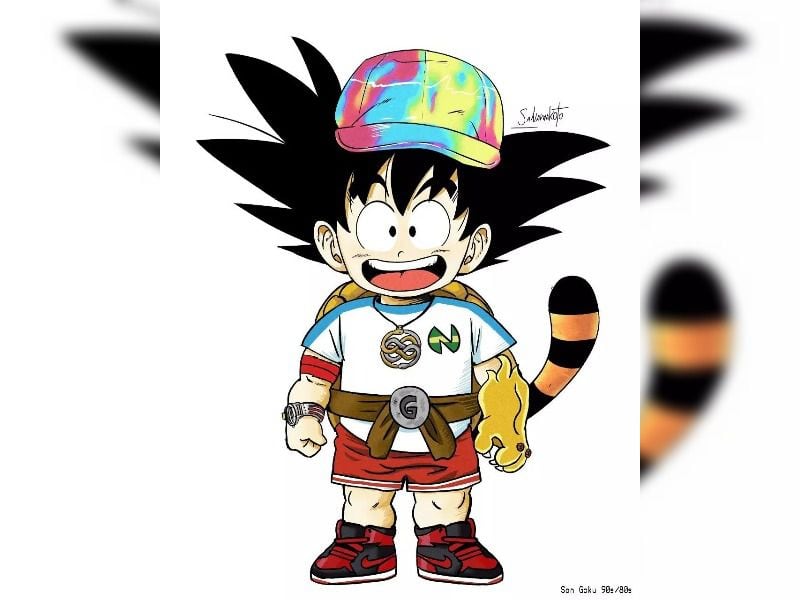 Dragon Ball: este dibujo de Goku está lleno de referencias de series,  películas y animes de los años 80 y 90: ¿Cuántas puedes identificar sin  hacer trampa? – FayerWayer