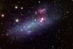 Una estrella fue capaz de eclipsar a una galaxia, en esta impresionante imagen del Telescopio Espacial Hubble