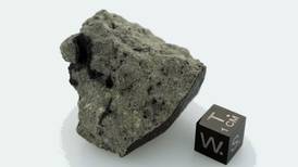 Un meteorito caído en Marruecos puede dar respuestas sobre la vida en Marte