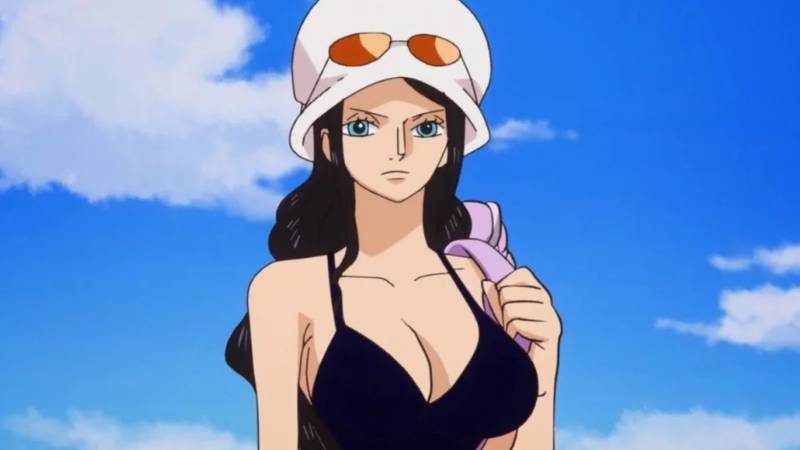 Nico Robin seguramente aparecerá en la segunda temporada de One Piece en Netflix pero no con su mejor vestuario que aquí vemos en cosplay.