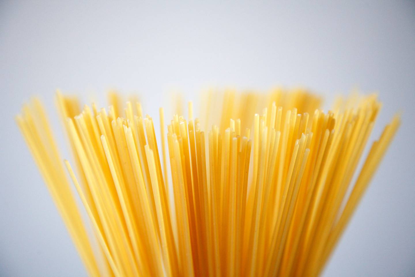 Los espaguetis son uno de los principales carbohidratos de consumo regular.