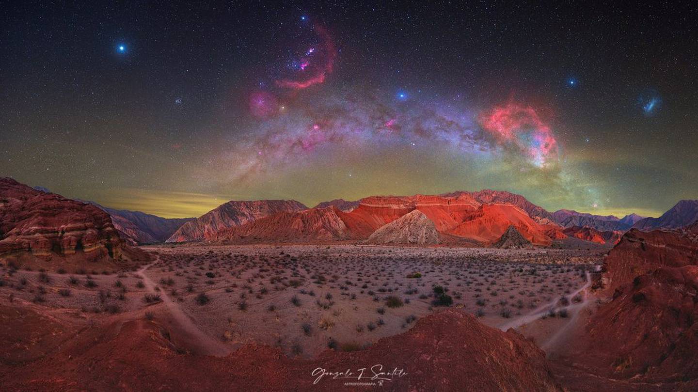 Orion's Belt.  @Gonzalo_Santile_astrofoto