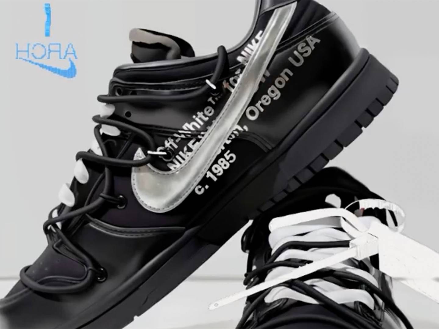 Ellos adherirse Series de tiempo Nike y Off-White adaptan MoMA al Dunk Low: es una de las 50 zapatillas de  la colección – FayerWayer
