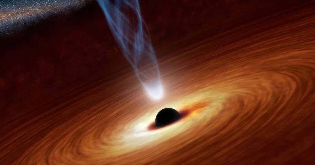 A powerful jet emerging from a black hole, captured for the first time in history, remains a mystery to science – FayerWayer