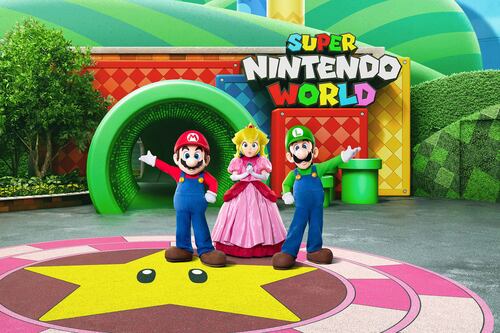 Conoce el parque SUPER NINTENDO WORLD en Universal Studios Hollywood