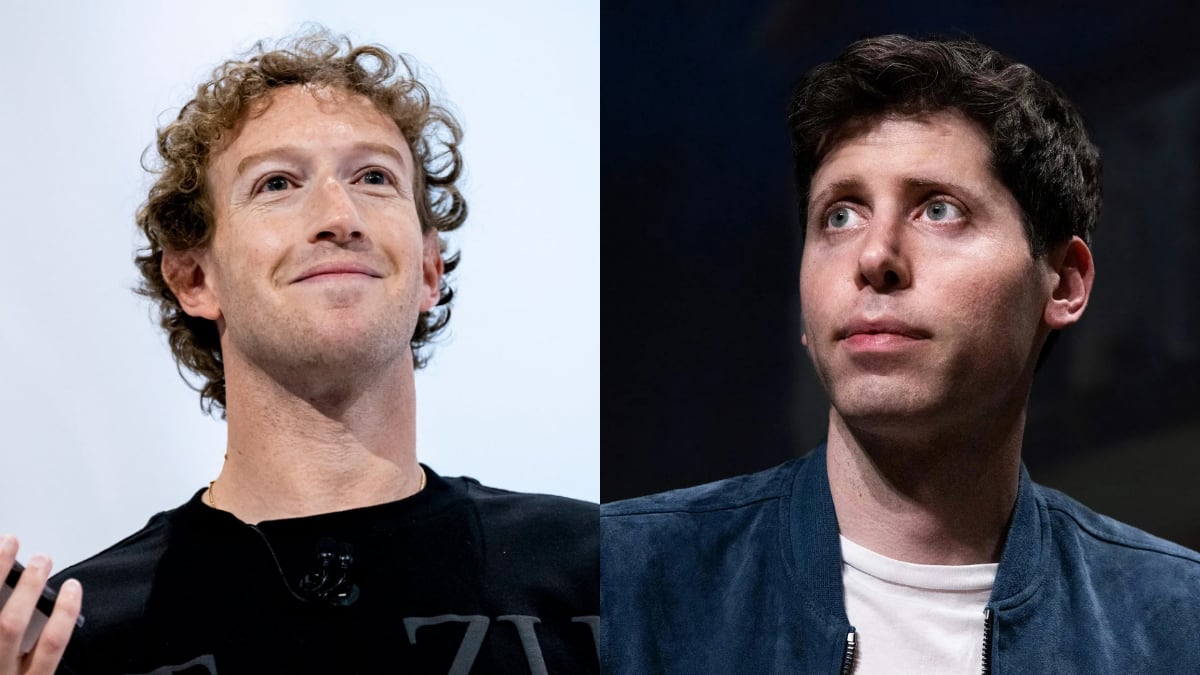 Mark Zuckerberg y Sam Altman