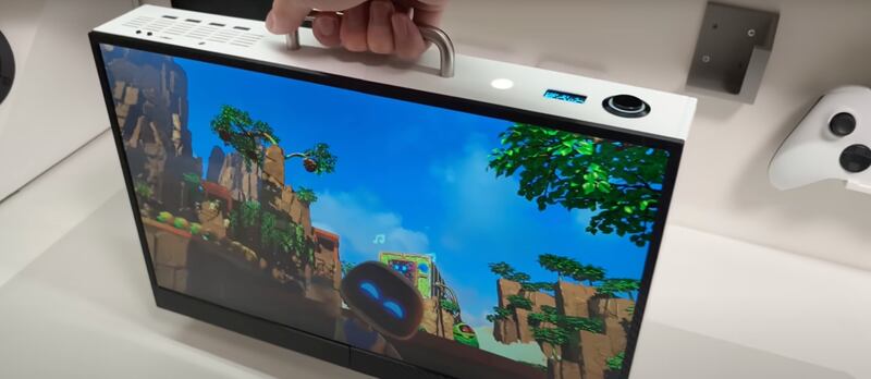 PlayStation Maleta - Captura YouTube