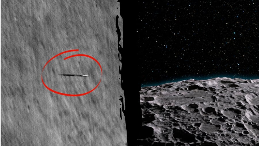 Danuri avistado cerca de la Luna | Composición | NASA/Goddard/Universidad Estatal de Arizona